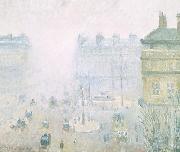 Camille Pissarro Fog Effect painting